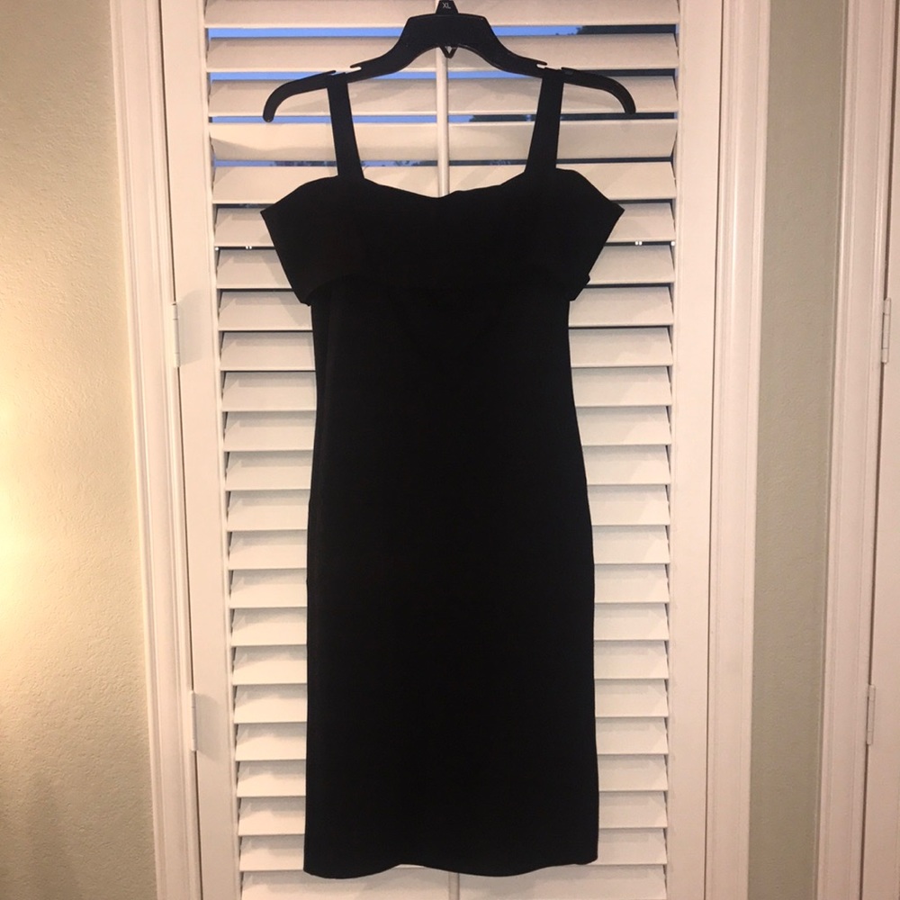 Black Mid-Length Vince Camuto Dress